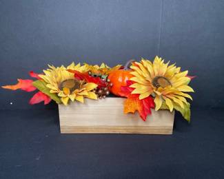 Fall flower decor 