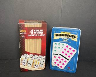 Dominoes tiles & racks 