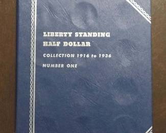 Liberty Standing Half Dollar Collection 1916-1936 Number One