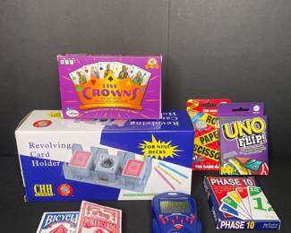 Collection of cards & gamea