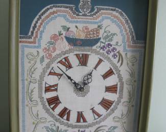 Tapestry Clock