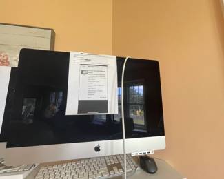 Apple 27” custom iMac.