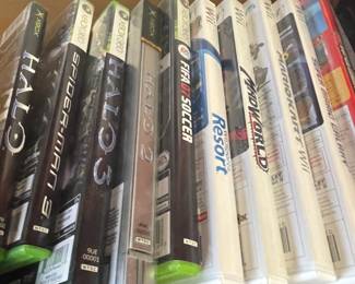 Wii and other interactive games.