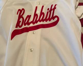 Vintage Babbitt sports jersey.