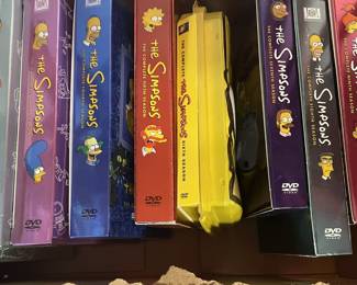 The Simpsons - Complete set on DVD.