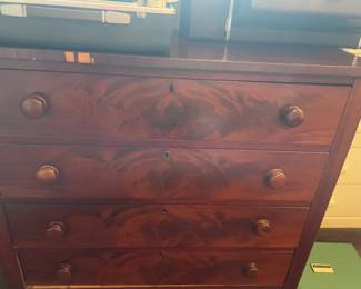 Antique bureaus.