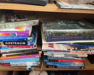 Huge selection of books.