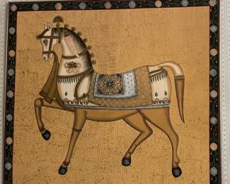 Persian Silk Equestrian.