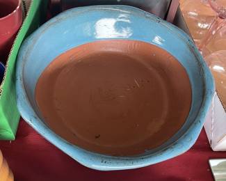 Pottery bowl.
