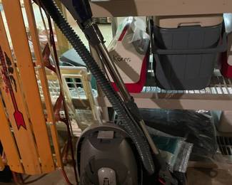Vacuum with attachments.