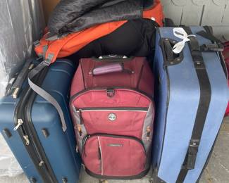Suitcases.