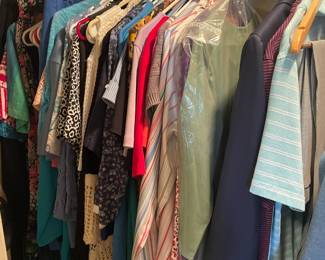 Women's clothes (size small).