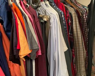 Women's clothes (size small).