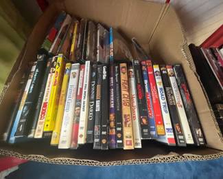 DVDs.