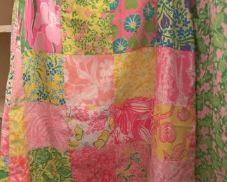 70's Lilly Pulitzer style Skirt (made from a pattern).