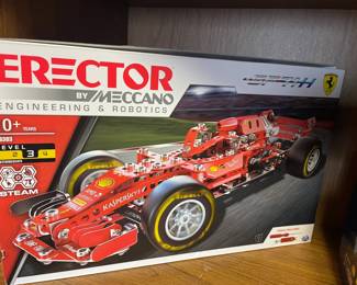 Erector by Meccano Ferrari F1 Set 18303 New In Box, Factory Sealed 