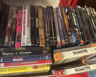 More DVDs.