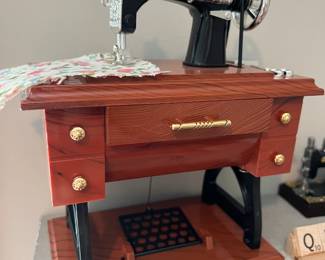 Musical sewing machine