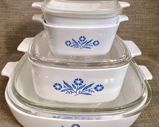 Corning Ware casseroles