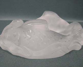 LALIQUE FISH BOWL