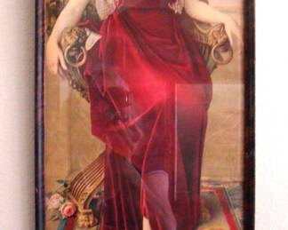 VICTORIAN ADVERTISING YARD LONG PRINT