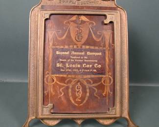 EARLY ST LOUIS CAR COMPANY ADVERTISMENT