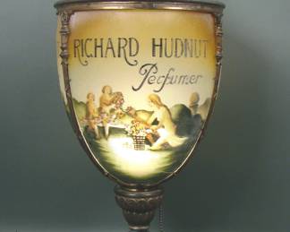 RICHARD HUDNUT PERFUME ADVERTISING LAMP