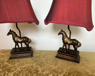 Horse Lamps 