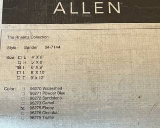 ETHAN ALLEN  Wool Rug 8'x6' 