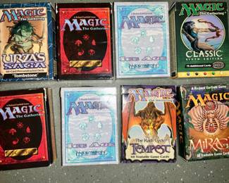 Majic the Gathering card decks
