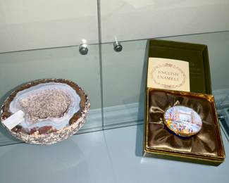 Quartz Geode, Halcyon Days,  Enamels,  England 