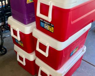 New, Igloo Coolers 
