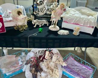 Dolls, Doll Furniture, 