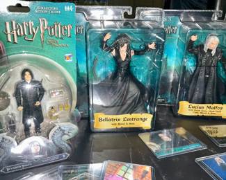 Harry Potter, Professor Snape, Figurines , Bellatrix Lestrange, Lucius Malfoy