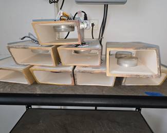 Wall sconses. 8 matching sconces