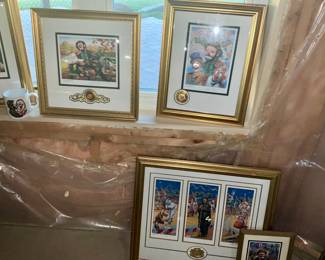 Emmett Kelly , Framed Art, 