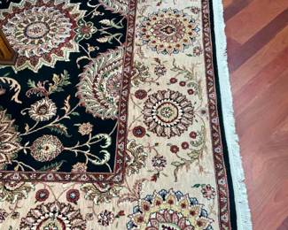 Area rug, 93” X 118”