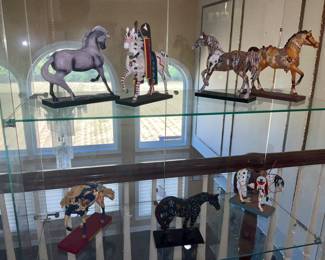 The Trail Of Painted Ponies,  Figurine Statue
