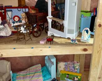 Dolls, Doll Furniture, American Girl Itiems 