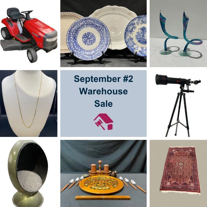 September 2 Warehouse Sale