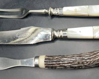 S.R Droescher Carving Set And More