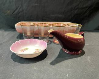 Decorative Pottery and Glassware