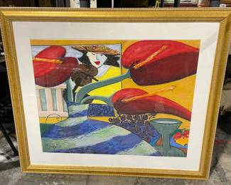 Framed Painting By MN Artist Michael Judy