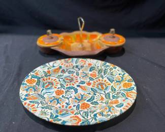 Relish Condiment Server With Platter