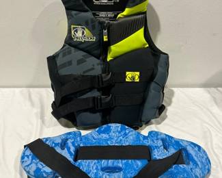 Phantom Body Glove Womens Medium Life Jacket And Aqua Fitness Flotation Belt