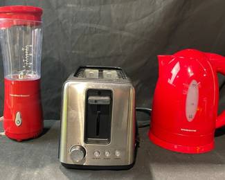 Hamilton Beach Blender, Two Slice Toaster Electric Kettle