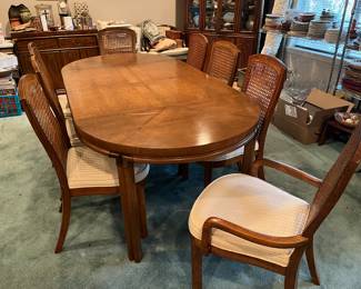 Drexel dining table and chairs