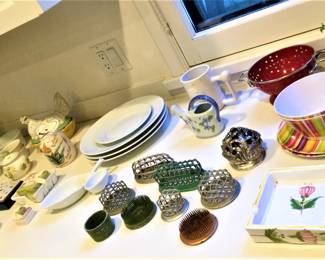 Assorted Flower Frogs and More!