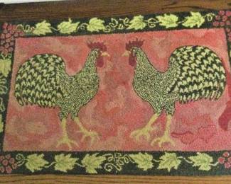 Rooster Rug