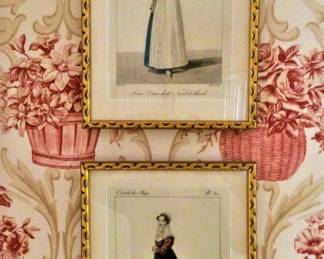 Pair 19th Century Engravings